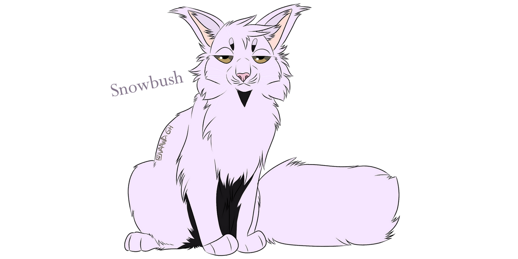 Ambermoon, Dewnose, and Snowbush artwork