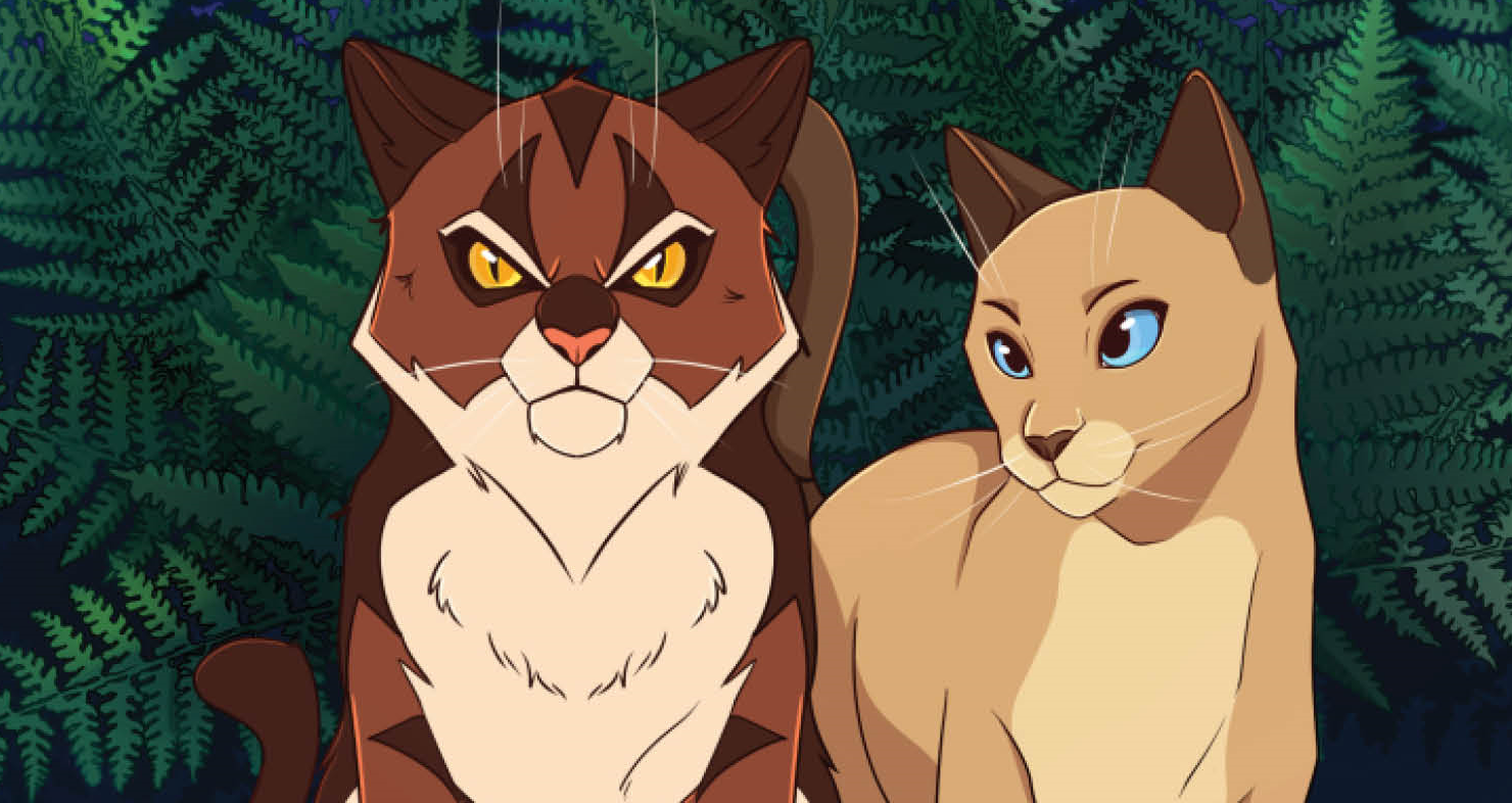 Tigerstar and Sasha in full color!